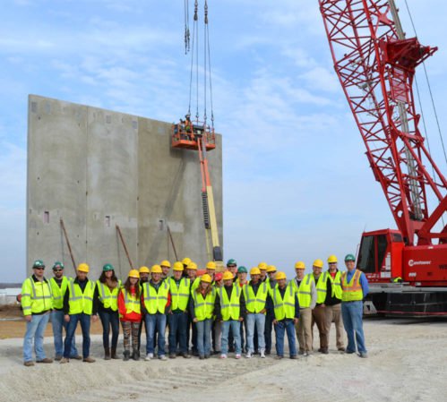 Wells employees on a job site