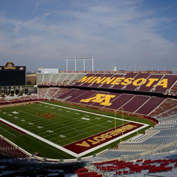 Huntington Bank Stadium full view