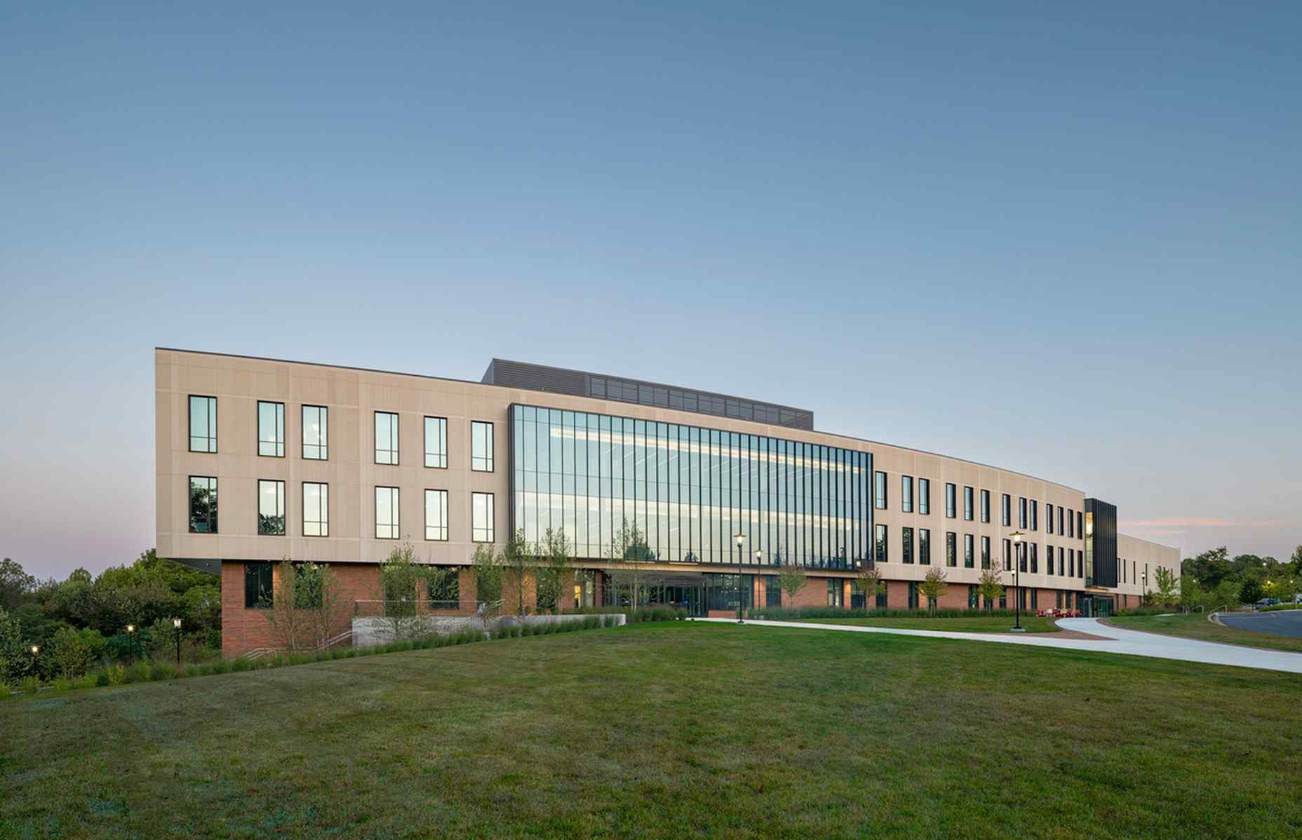 wide angle exterior kahlert foundation complex