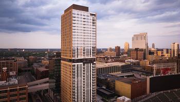 North Loop Green aerial