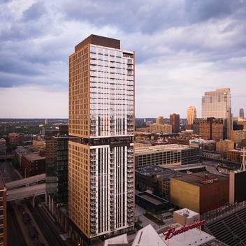 North Loop Green aerial
