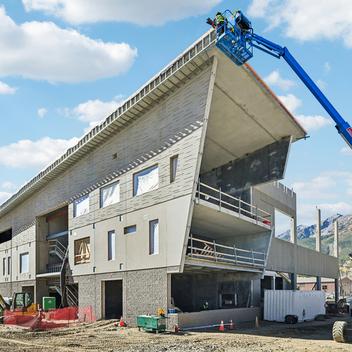 construction of transit operations center in summit county