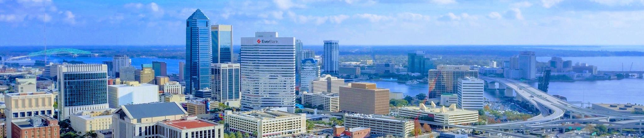 aerial of jacksonville