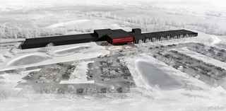 Rendering of Arden Hills Readiness Center by Stahl Construction