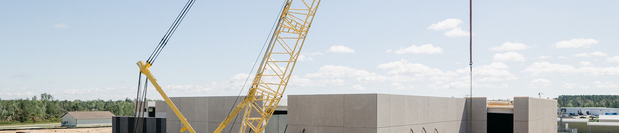 Betrami County Jail Construction Aerial