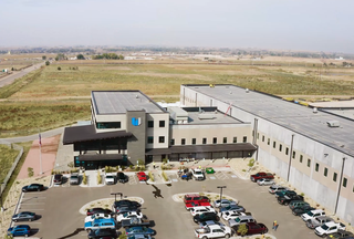 aerial view of the new brighton manufacturing plant