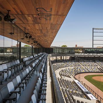 CHS field stands