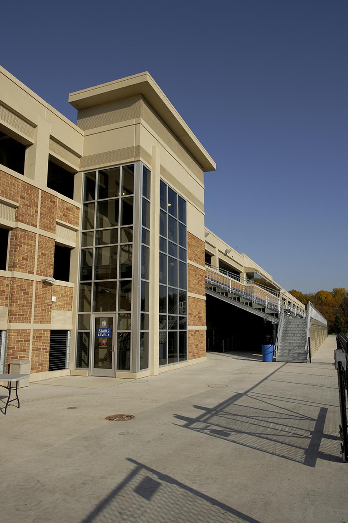 Picture of Concordia University Parking Ramp and the outdoor stairway