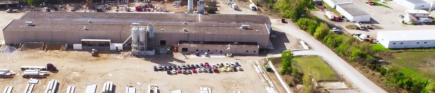 aerial of crystal lake plant