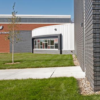 entrance of school