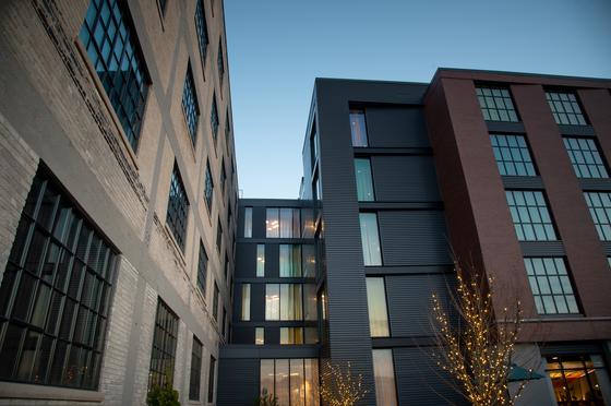 Close up of Hotel Indigo