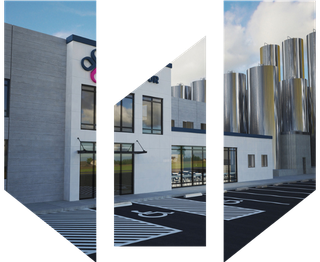 exterior of agropur food processing facility