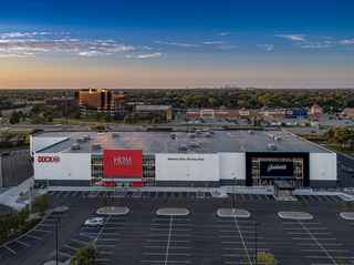 HOM Furniture aerial view