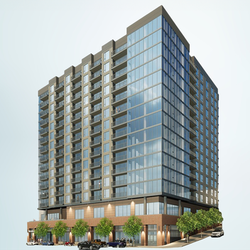 rendering of the lakeview