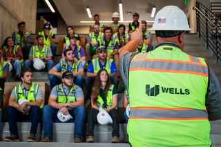 tour guide for architect firm at Wells