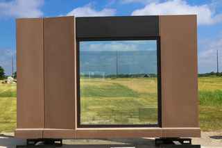 infinite facade panel with 2 finishes