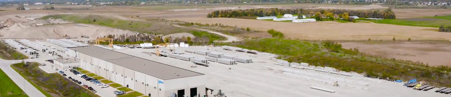 aerial of rosemount plant