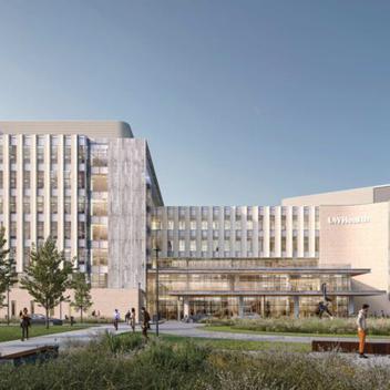 rendering of uw health eastpark medical center