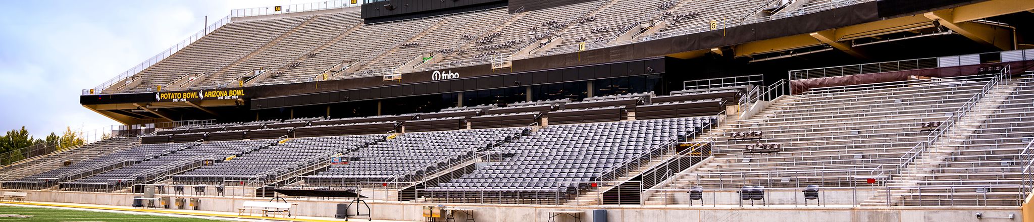 Field View of War Memorial Stadium