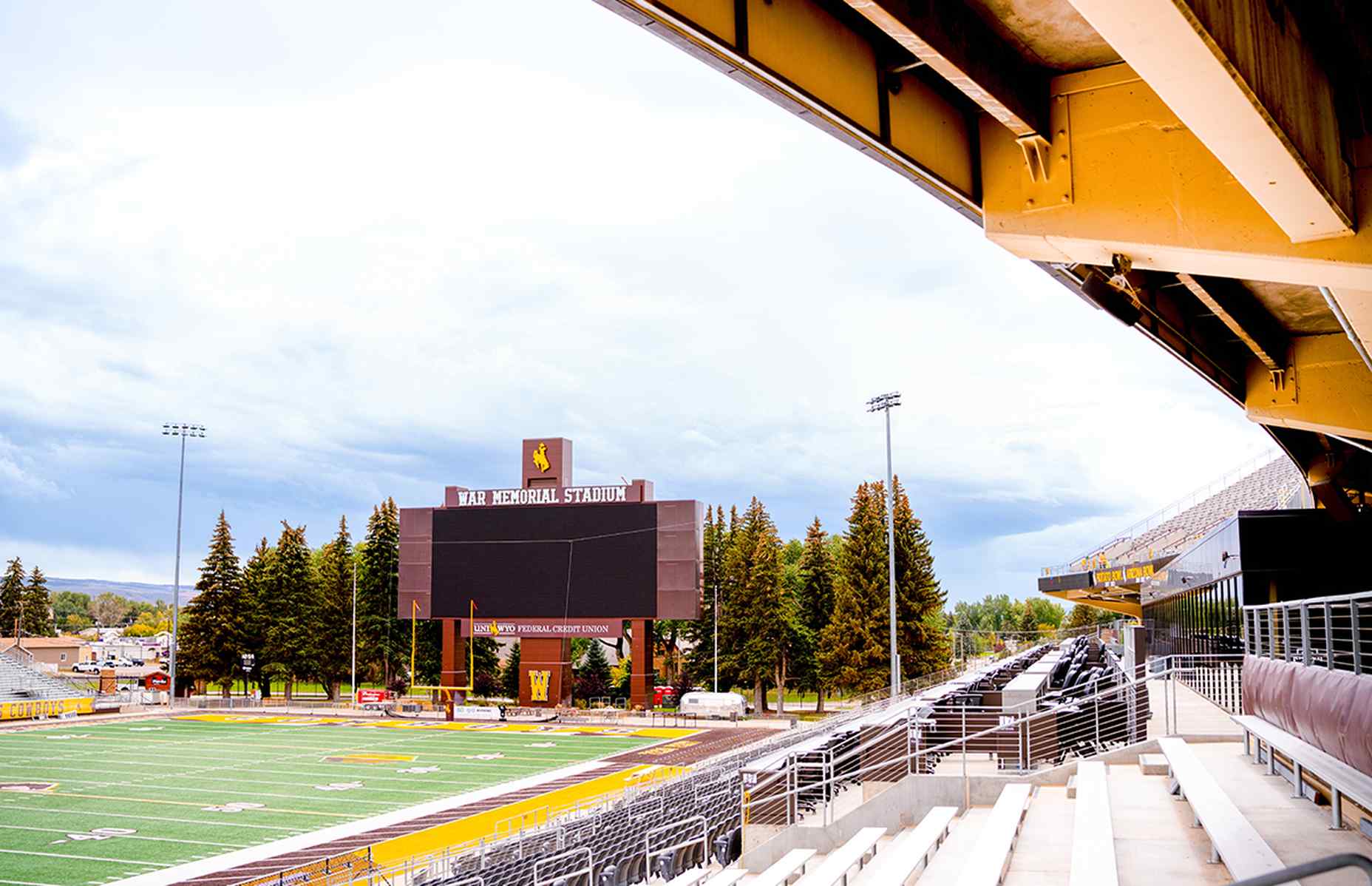 seat view of stadium