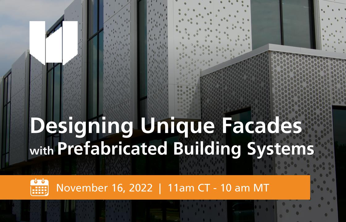Designing unique facades with prefabricated building systems