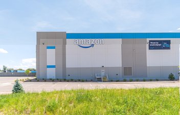side of amazon warehouse
