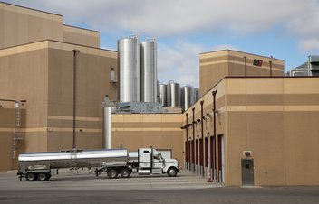exterior of FDA food processing facility