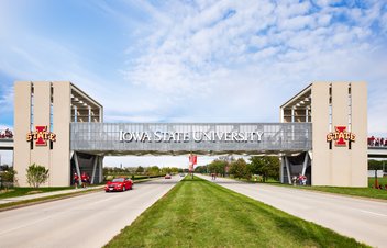isu east gateway bridge with road