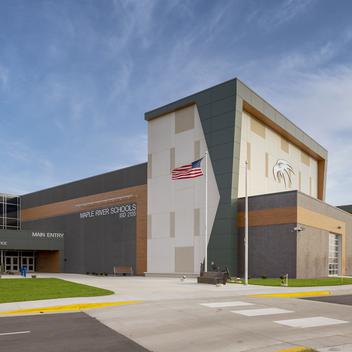 Maple River K12 entrance