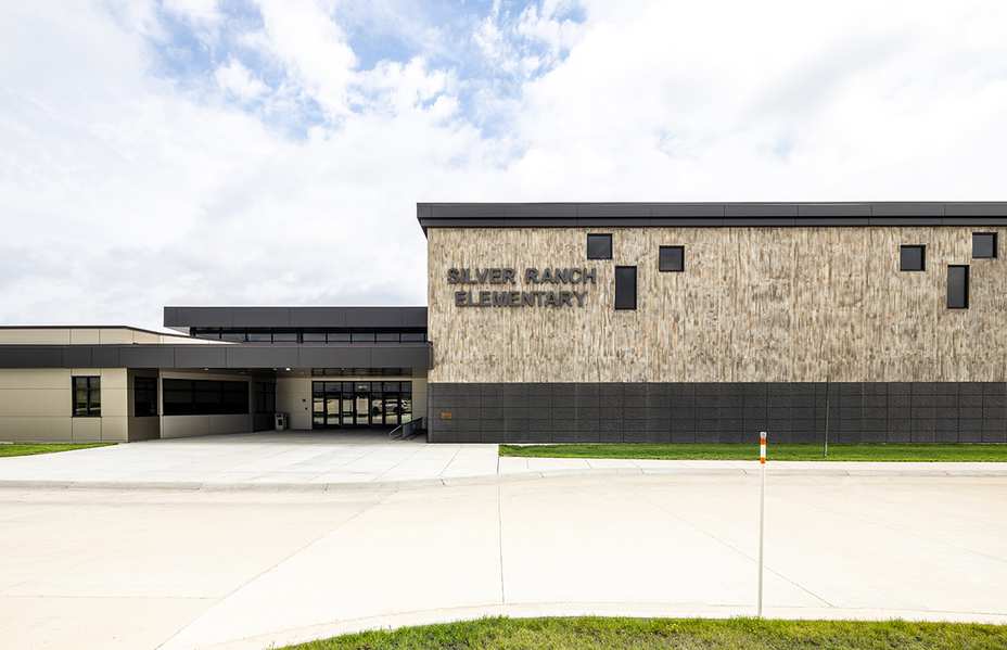 entrance of silver ranch elementary