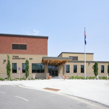 exterior entrance of west elementary