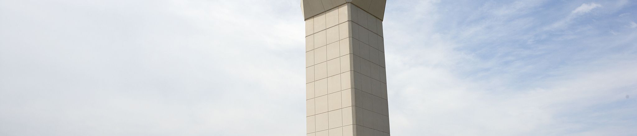 distance view of the wittman regional airport control tower