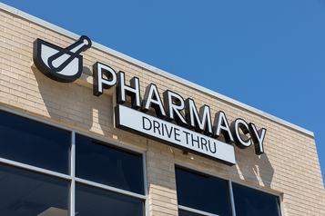 pharmacy sign of coborns