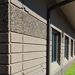Building facade of architectural design